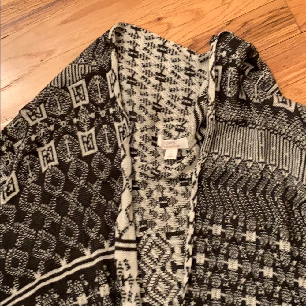 Sun & Shadow Open Front Cardigan Size S - image 3